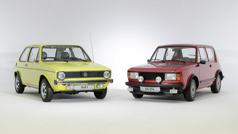 50 years of the Golf: Volkswagen shows a rare duo at the Bremen Classic Motorshow